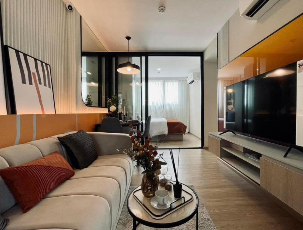 Sale DownCondoSamut Prakan,Samrong : ✅ Sell down The Origin Sukhumvit - Prakash (Sukhumvit Phraeksa), area 24.20 sqm. 1 bedroom, 23rd floor (rare floor). Price 1,130,000 baht 💠 Worth the investment. 🛎 Hurry to book now.