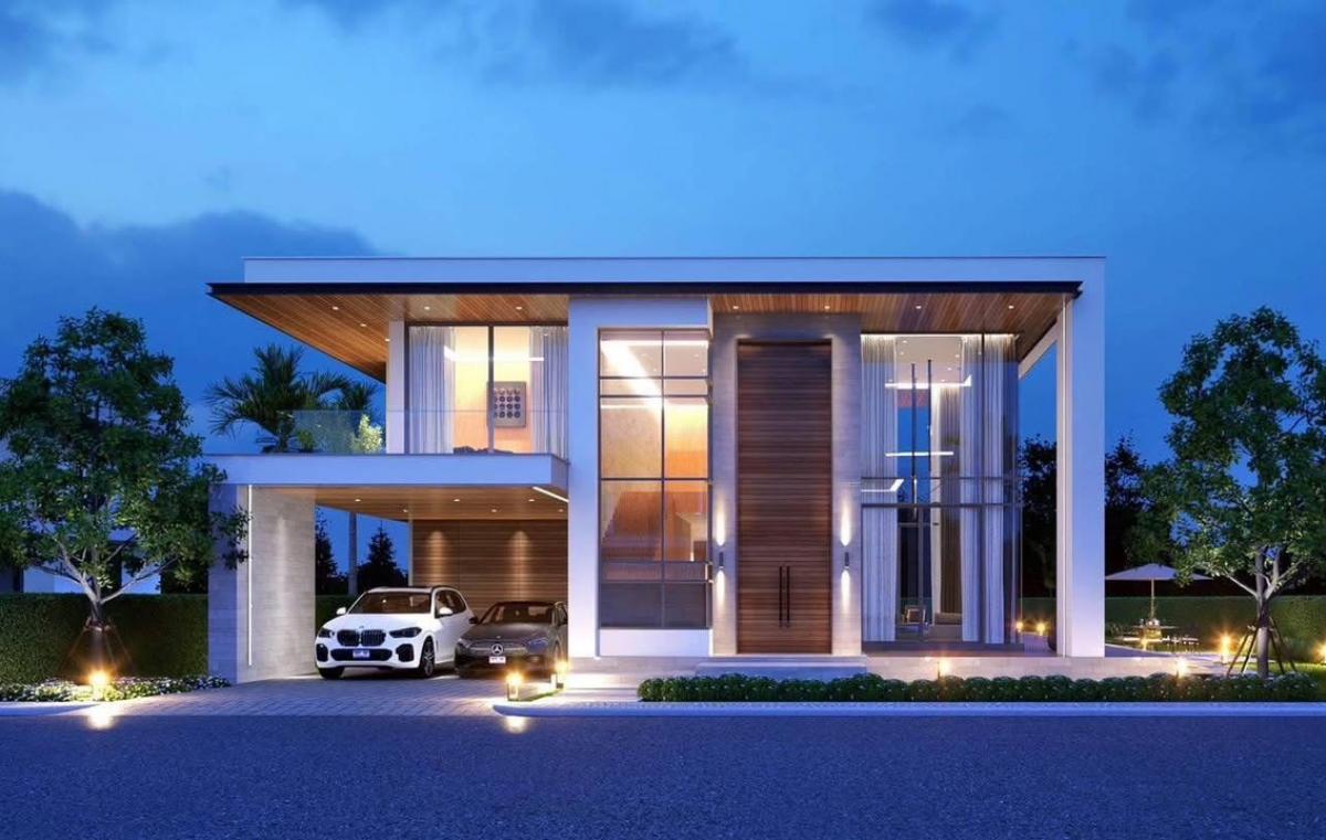 ขายบ้านพัทยา บางแสน ชลบุรี สัตหีบ : Modern luxury 2 storys home for sale.