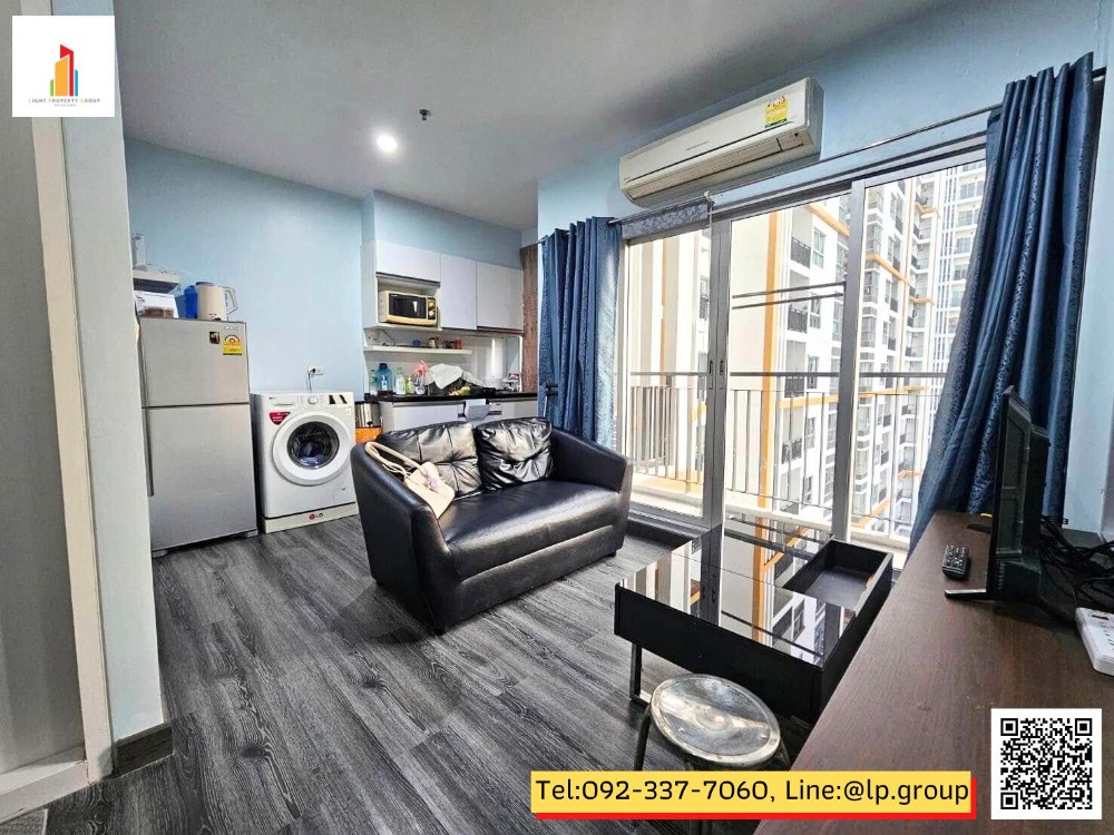 For SaleCondoThaphra, Talat Phlu, Wutthakat : Condo for sale & quot; The Parkland Taksin - Thapra & quot; Near BTS Talat Phlu and near The Mall, Tha Phra, safe, convenient to travel.