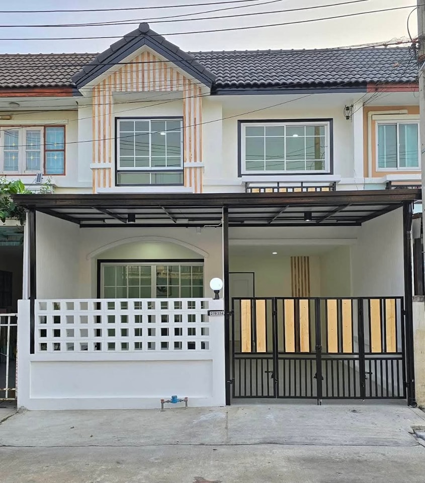 For SaleTownhouseNonthaburi, Bang Yai, Bangbuathong : Ann398 Sell cheap 21 sq.m., Aksra University, 4 bedrooms, Maine Road, can trade