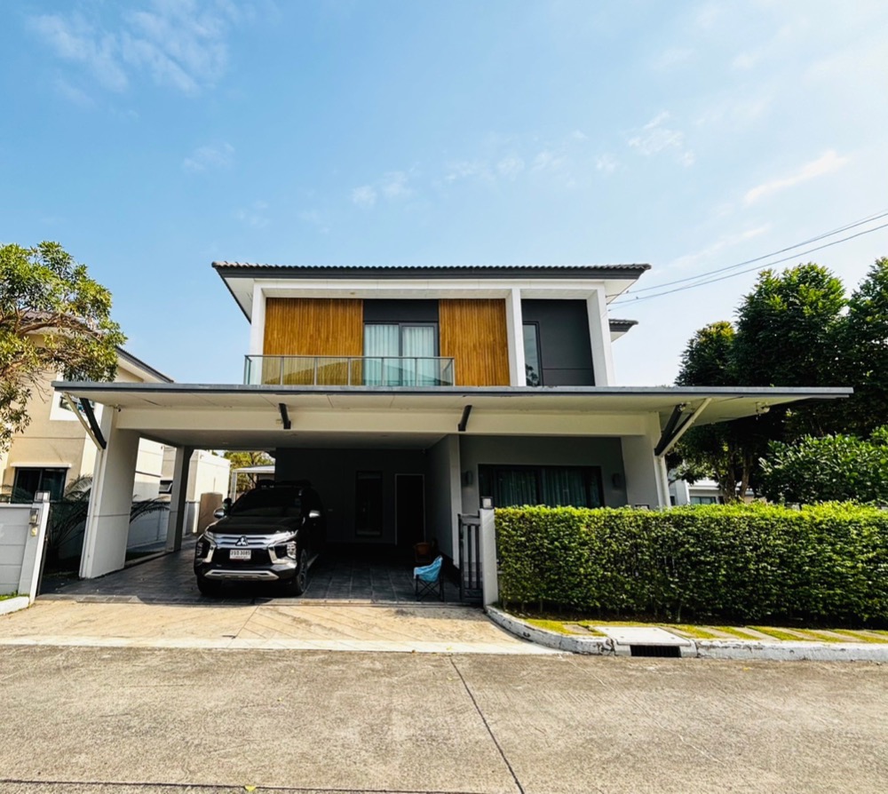 For SaleHouseNonthaburi, Bang Yai, Bangbuathong : Selling clear !!! New detached house, never lived in the largest Type, Sentetro Ratchaphruek 2 House for Sale Centro Rachapruek2.