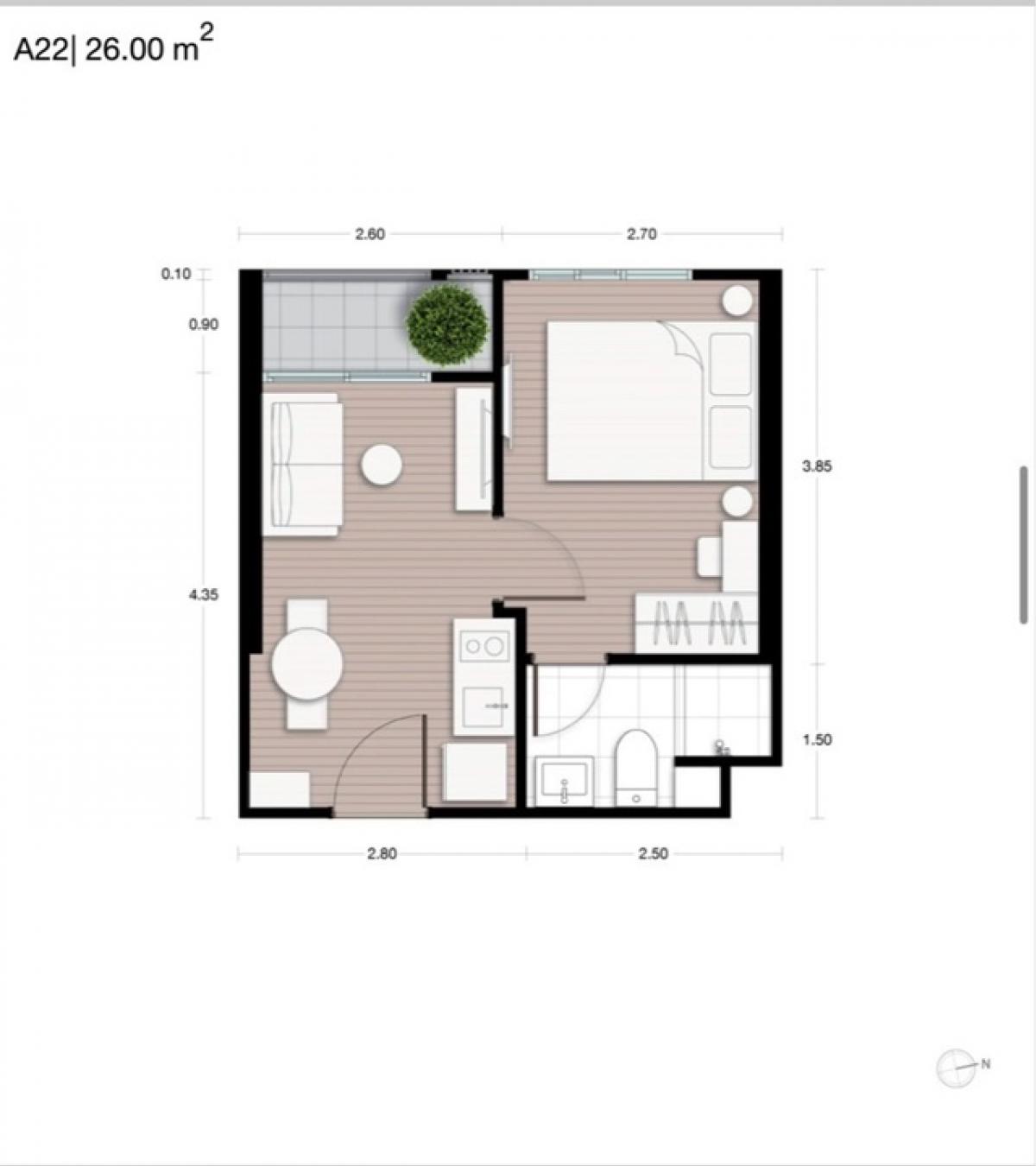 Sale DownCondoRama9, Petchburi, RCA : Selling condo on the office road and Rama 9 1, 1 bedroom, price 3.59 MB. Interested call 0808144488.