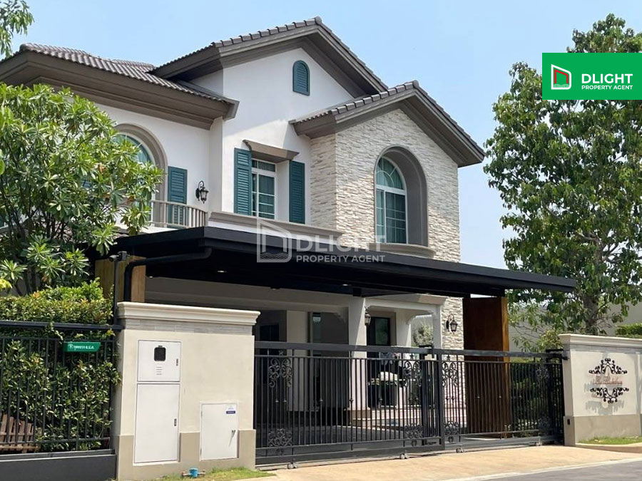 For SaleHouseVipawadee, Don Mueang, Lak Si : Sell/rent a luxury house, Nanthawan University-Ram Inthra Phahonyothin 50, Bang Khen, 4 bedrooms, 4 bedrooms, 4 bathrooms, convenient to travel, quiet, shady atmosphere, suitable for large families. Great value for only 30 million baht for rent 200,000 ba