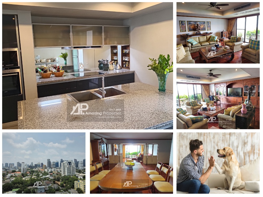 For SaleCondoSukhumvit, Asoke, Thonglor : Large Pet friendly 3+1 bedroom condo for sale Ekkamai- BEST PRICE IN BUILDING!