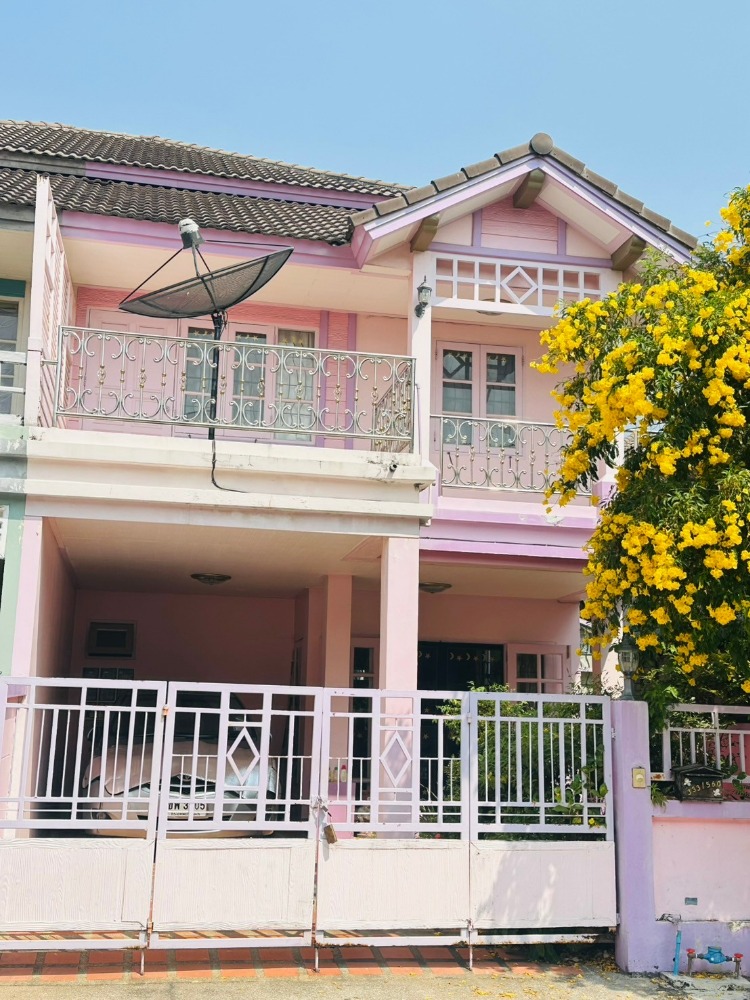 For SaleHouseNawamin, Ramindra : 2 -story twin house for sale, size 35 sq.m., Sai 54, near the Green Line