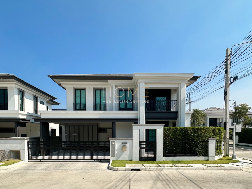 For SaleHouseNonthaburi, Bang Yai, Bangbuathong : New house ready to move in ✨ Single house Setthasiri Rama 5 / 4 bedrooms (for sale), Setthasiri Rama 5 / Detached House 4 Bedrooms (FOR SALE) STONE926