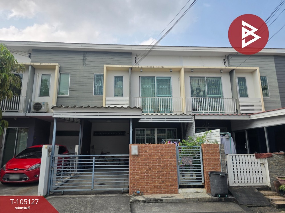 For SaleTownhouseSamut Prakan,Samrong : Townhouse for sale The Connect Village 10 Bearing Samrong Nuea Samut Prakan is ready.