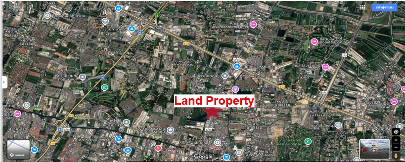 ให้เช่าที่ดินสมุทรปราการ สำโรง : Land for long lease 12 years, on King Kaew Rd, 3 Rai, for Market, Retail, Commercial Business