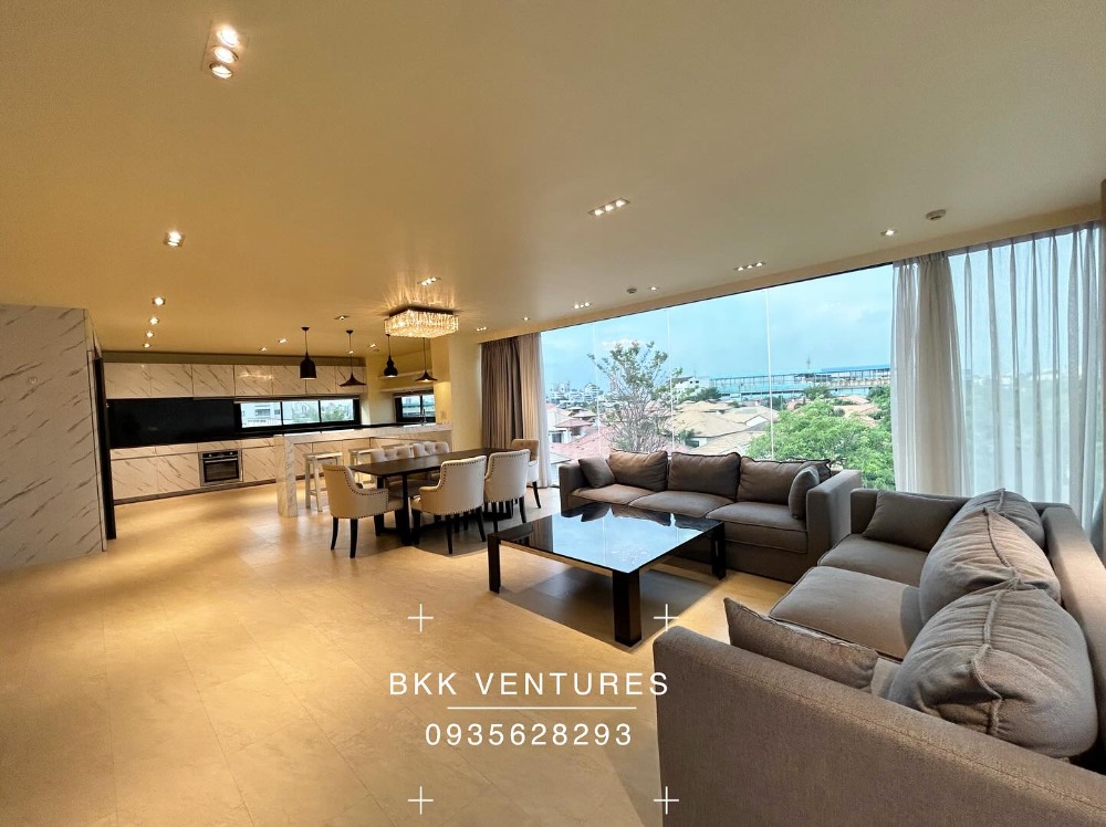 For RentCondoSukhumvit, Asoke, Thonglor : Modern 3Bedroom Penthouse FOR RENT - BTS Ekkamai