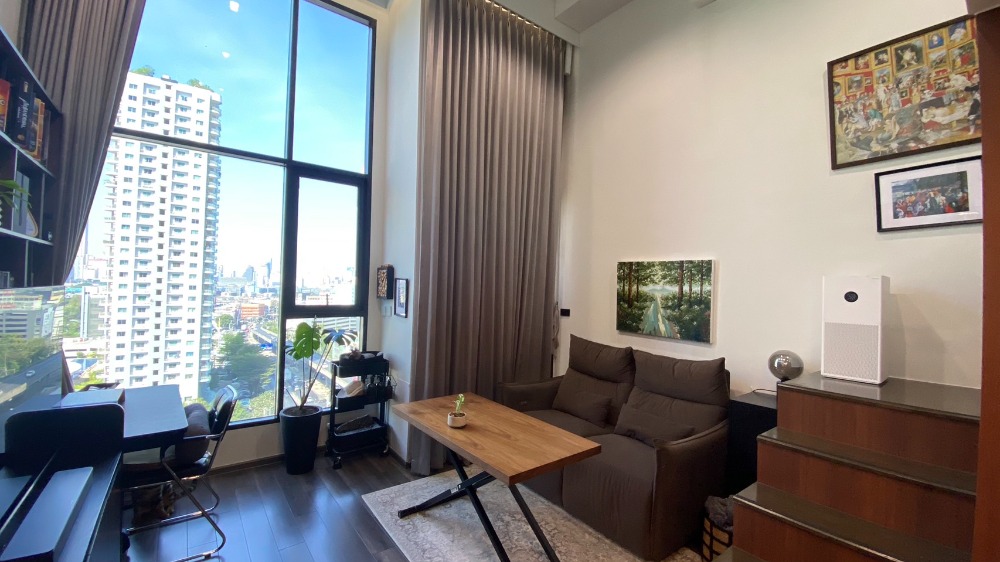 ขายคอนโดพระราม 9 เพชรบุรีตัดใหม่ RCA : KnightsBridge Space Rama 9 / Duplex 1 Bedroom (FOR SALE), ไนท์บริดจ์ สเปซ พระราม 9 / ดูเพล็กซ์ 1 ห้องนอน (ขาย) F155