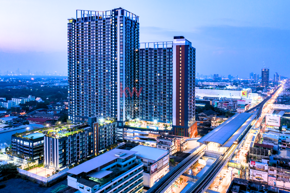 For RentCondoSamut Prakan,Samrong : Rent The Metropolis Samrong. Price 10,000.00 baht, size 35 square meters, 16th floor, 1 bedroom, 1 bathroom, good view.