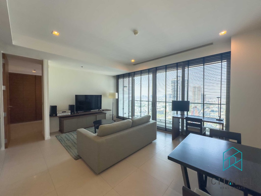 ให้เช่าคอนโดวงเวียนใหญ่ เจริญนคร : The River by Raimon Land - High Floor 1 Bed Condo for Rent!