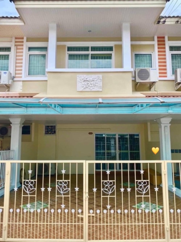 For RentTownhouseNawamin, Ramindra : 🔥 Rent a townhome, Soi Ram Inthra 39, Intersection 7, Size 20 sq.w. offers air conditioners in all 4 rooms, rent 20,000 .-/month