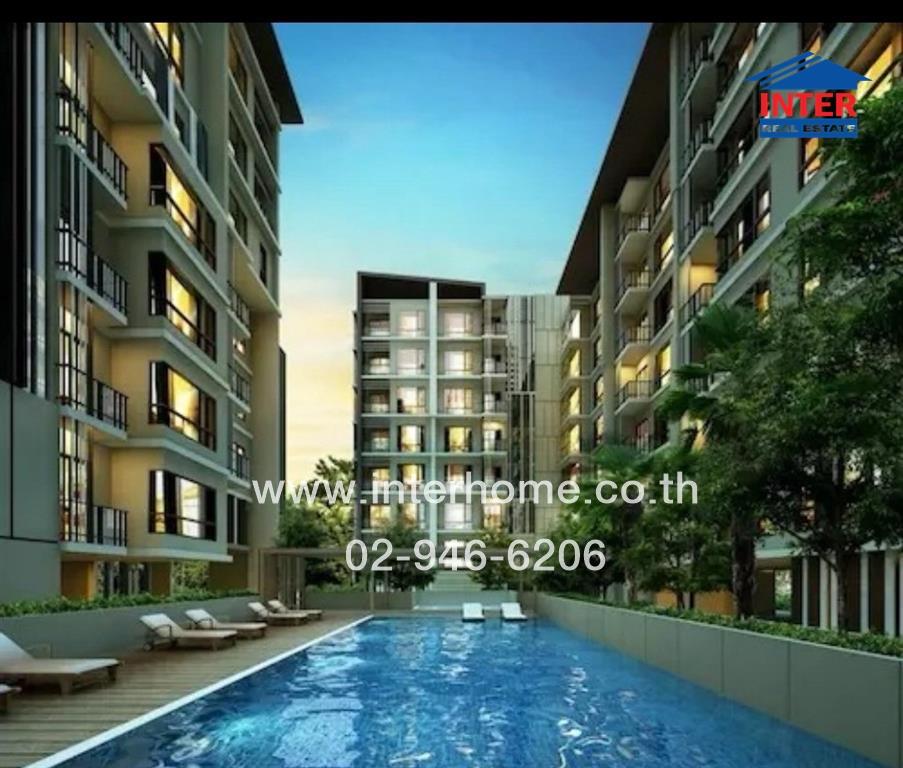 For SaleCondoKaset Nawamin,Ladplakao : Condominium 33.62 sq.m., Primio Cirom, Kaset Nawamin, Soi Prasongnukit 29, near Festival Walk, Lat Phrao District, Bangkok