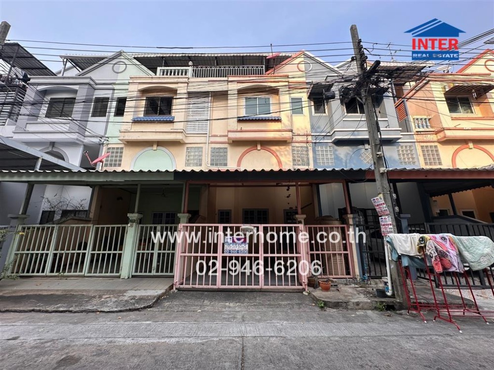 For SaleTownhouseRama5, Ratchapruek, Bangkruai : Townhouse 3.5, 19.4 sq.w., Chaloem Phrakiat Village Near Chaloem Phrakiat Worawihan Temple Kanchanaphisek Road Bang Si Mueang Road-Wat Bot Mueang Nonthaburi Nonthaburi