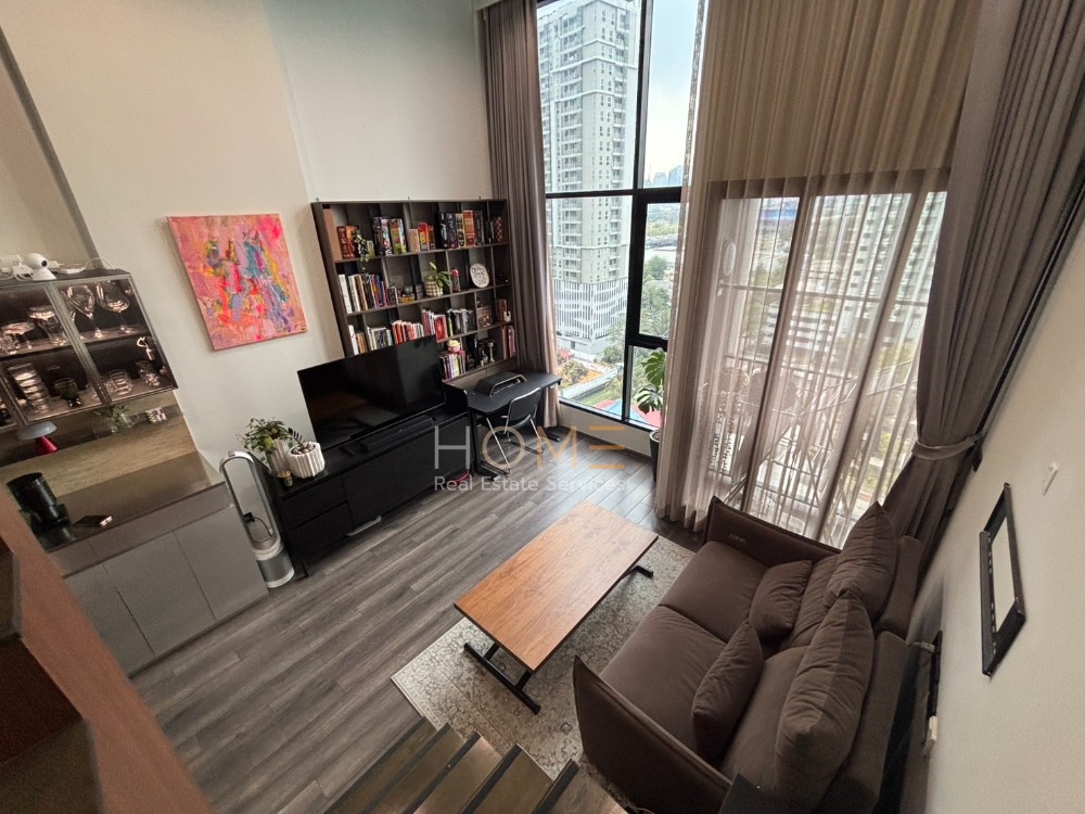 ขายคอนโดพระราม 9 เพชรบุรีตัดใหม่ RCA : KnightsBridge Space Rama 9 / Duplex 1 Bedroom (FOR SALE), ไนท์บริดจ์ สเปซ พระราม 9 / ดูเพล็กซ์ 1 ห้องนอน (ขาย) F155