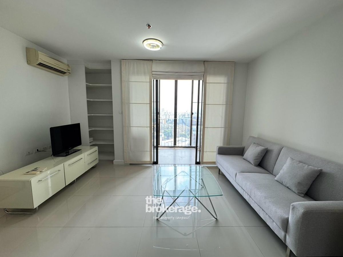 For RentCondoLadprao, Central Ladprao : ((Extra size)) Ideo Ladprao 5 1Bedroom 1Bathroom 46sqm. 17,000THB High Floor Line : @thebrokerage