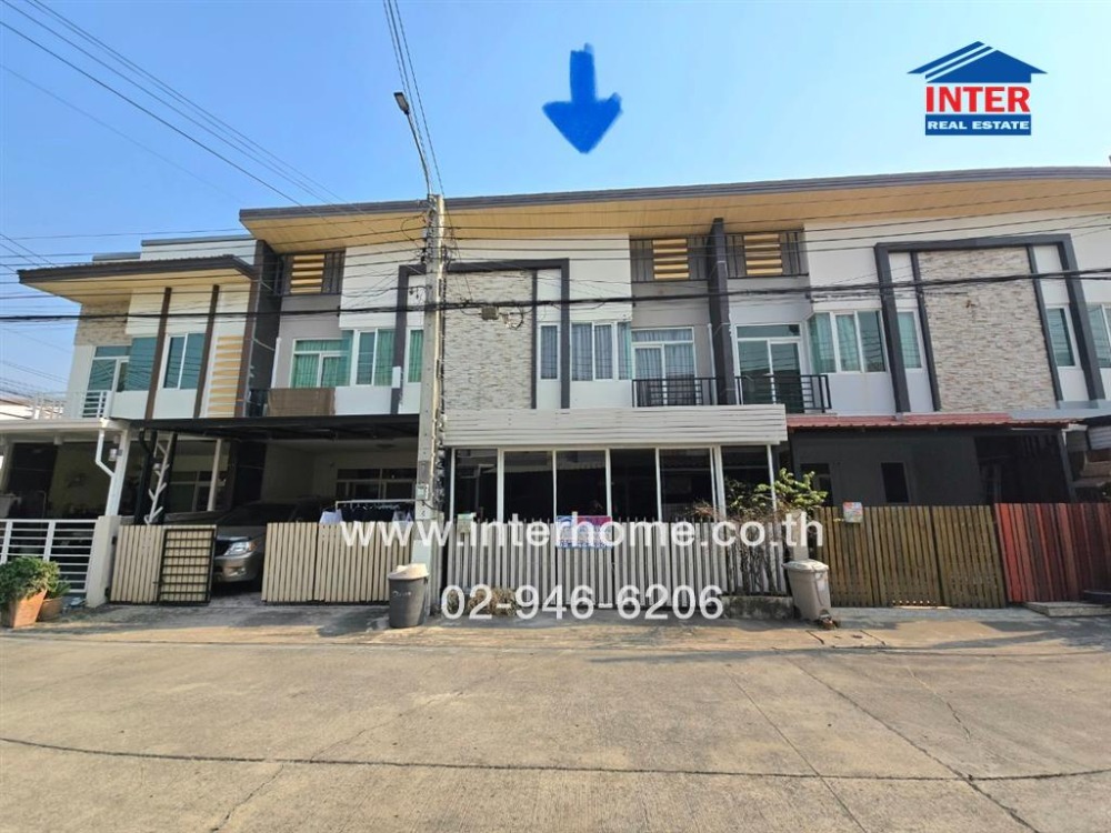 For RentTownhouseMin Buri, Romklao : Townhouse 2 floors, 20.7 sq.w., Gusto Grand Ramkhamhaeng Village 159 Soi MiTen, Ramkhamhaeng Road, Rat Phatthana Road, Saphan Sung District, Bangkok