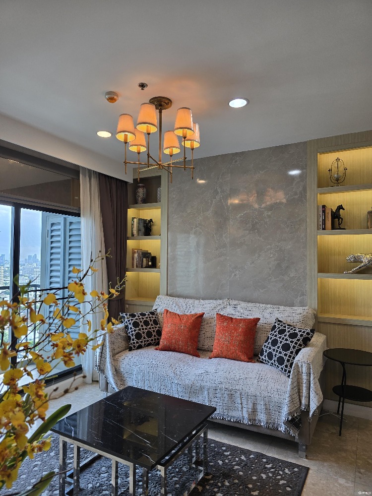 For RentCondoSukhumvit, Asoke, Thonglor : Rent The Crest Sukhumvit 34, 55 sq.m., 1 bedroom, floor 23 [MKR250206]