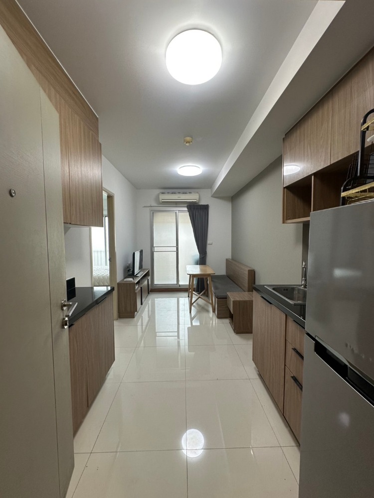 For RentCondoKasetsart, Ratchayothin : ⭐️ Rent, ready to stay, stay near the condo near Kasetsart University, Senanikhom Condo ✧ Chaptor One The Campus Kaset ✧ 1 bedroom, 1 bathroom, size 29 sq.m., rental price 11,000/month ❤️✨ Building G Floor 3, complete electrical appliances There is a wash