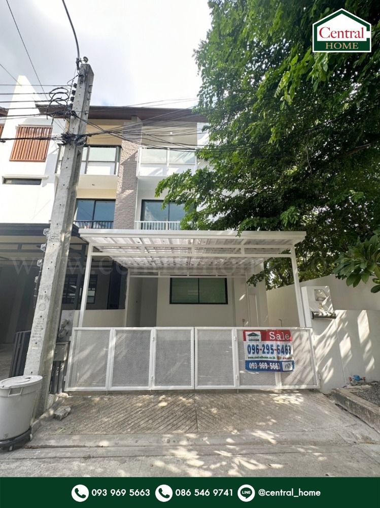 For RentTownhouseChokchai 4, Ladprao 71, Ladprao 48, : Townhouse, Private Neva Life -Ladprao 71, after the new renovated corner