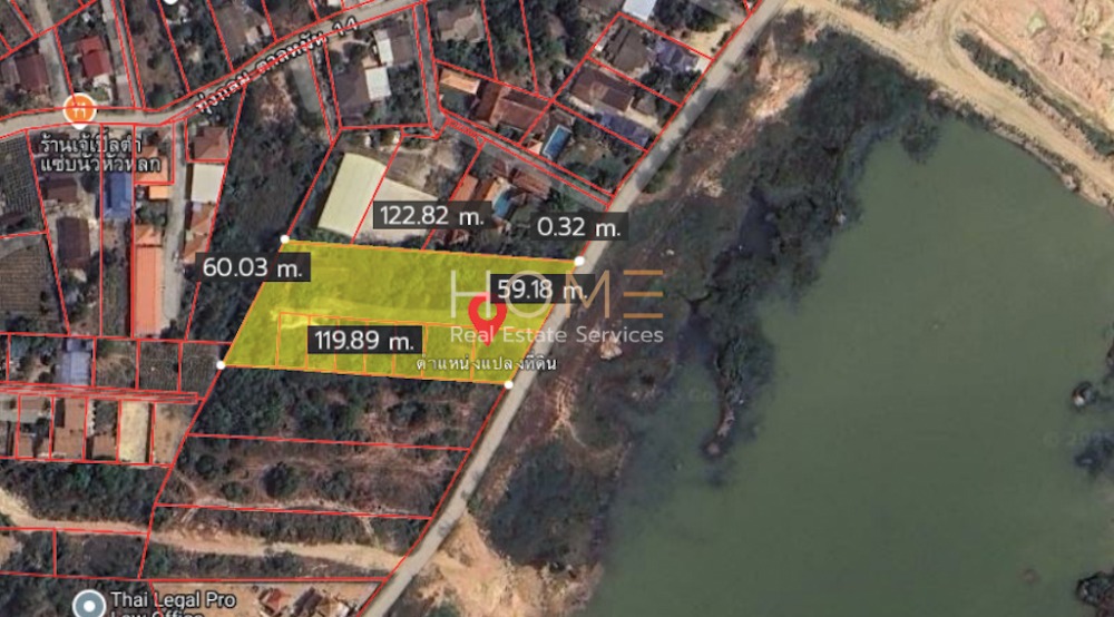 For SaleLandPattaya, Bangsaen, Chonburi : Land attached to Huai Chak Nok Reservoir / (Selling), Land Huai Chak Nok Reservoir Pattaya / (Sale) Newc422