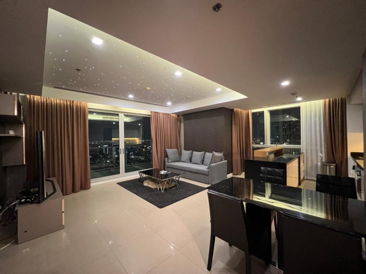 ให้เช่าคอนโดวงเวียนใหญ่ เจริญนคร : 🎉Rent 2 bedrooms 3 bathrooms🎉 rental price 75,000/month🎉Floor50+🎉130sqm.