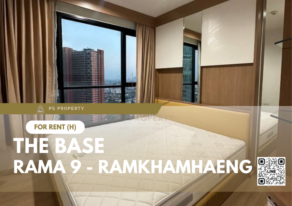 For RentCondoRama9, Petchburi, RCA : For rent ✨ The Base Rama 9 - Ramkhamhaeng ✨ near Airportlink Ramkhamhaeng 250 meters.