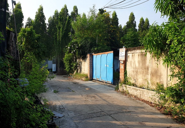 For SaleLandMin Buri, Romklao : Land for sale in Soi Ramkhamhaeng 176, area 149 sq.w.