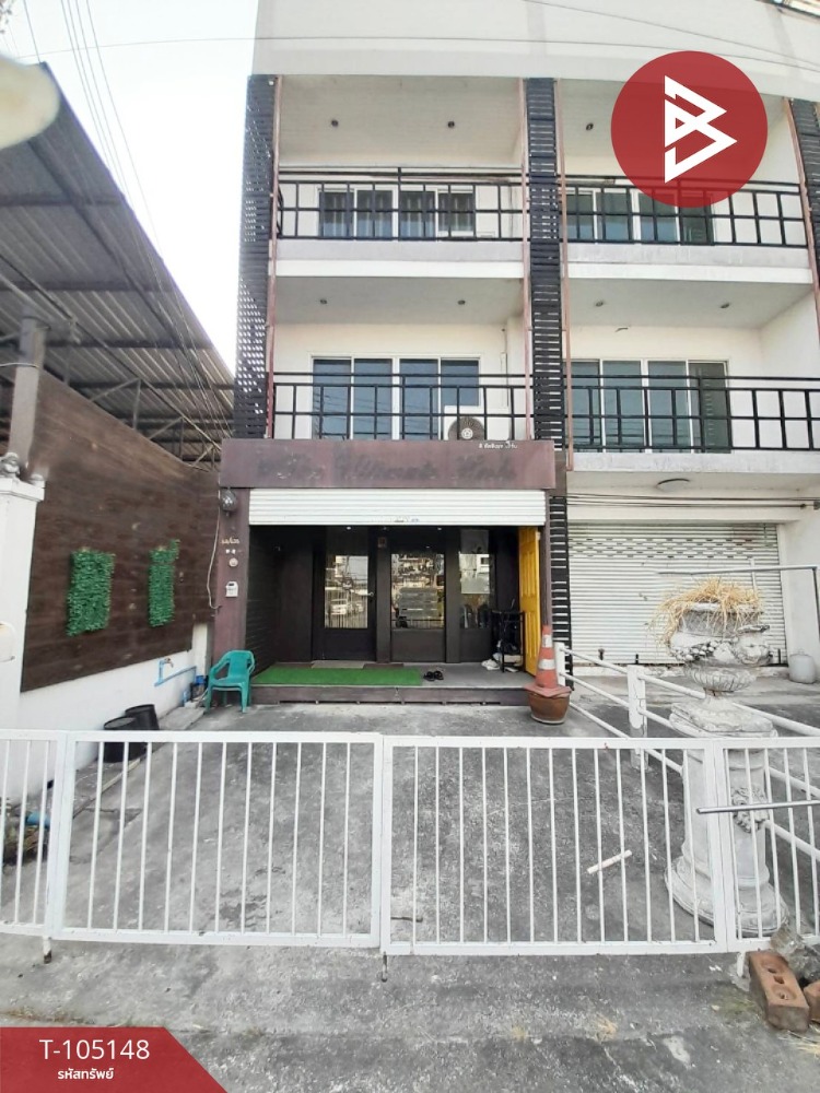 For SaleShophousePattaya, Bangsaen, Chonburi : 3 -storey commercial building for sale, area 21 square wah, Samet, Chonburi