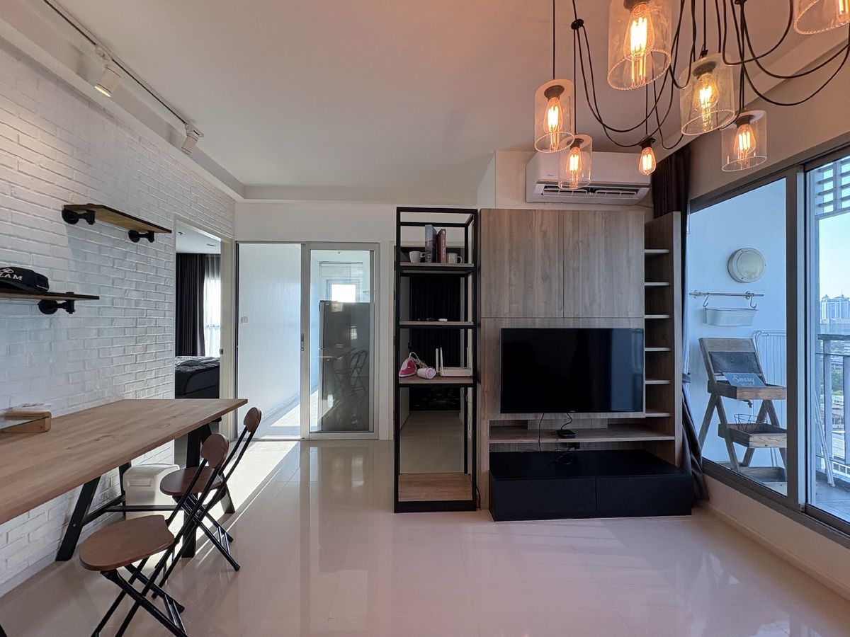 ให้เช่าคอนโดอ่อนนุช อุดมสุข : Aspire Sukhumvit 48 2bed for rent and sell 2 bedrooms 2 bathrooms 56 sqm floor 13