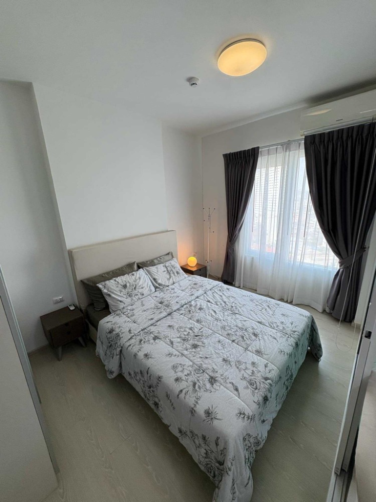 For RentCondoRatchadapisek, Huaikwang, Suttisan : Ready to move in immediately! Chapter One Eco Ratchada - Huai Khwang, room size 30 sq m, 14th floor E, for rent at 15,000 baht, ID Line: kpp064