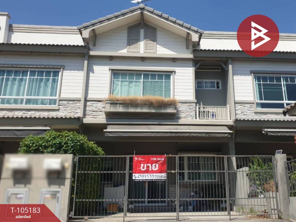 For SaleTownhouseNonthaburi, Bang Yai, Bangbuathong : Townhouse for sale, Indy Village, Pinklao-Sirindhorn (Indy Pinklao-Sirindhorn), Bang Kruai, Nonthaburi