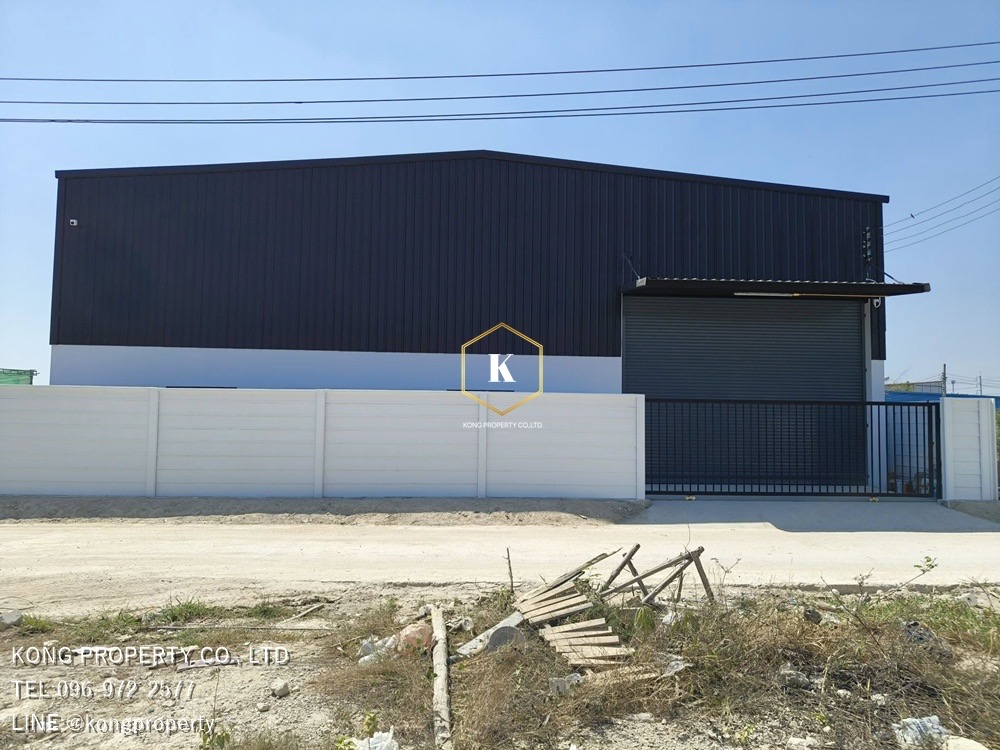 For RentWarehouseNonthaburi, Bang Yai, Bangbuathong : Warehouse for rent, Tiwanon, Pak Kret, Nonthaburi, near Muang Thong Thani, size 595 sq m.