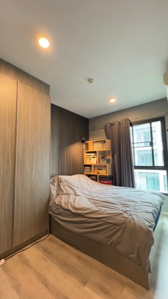 For SaleCondoBangna, Bearing, Lasalle : 1 bedroom, 1 living room, 1 multipurpose room, 1 bathroom for sale, Notting Hill Sukhumvit 105, BTS Bearing 400m.