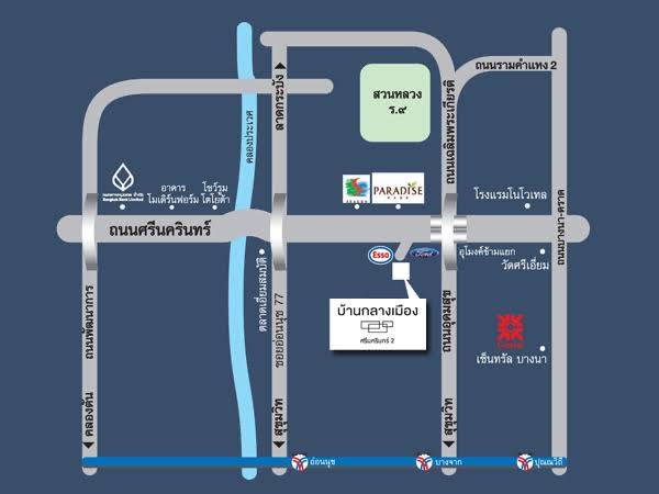 ให้เช่าทาวน์เฮ้าส์/ทาวน์โฮมพัฒนาการ ศรีนครินทร์ : For Rent ทาวน์โฮม 3 ชั้น บ้านกลางเมือง เออร์บาเนี่ยน ศรีนครินทร์ /3 ห้องนอน 3 ห้องน้ำ 2 ที่จอดรถ