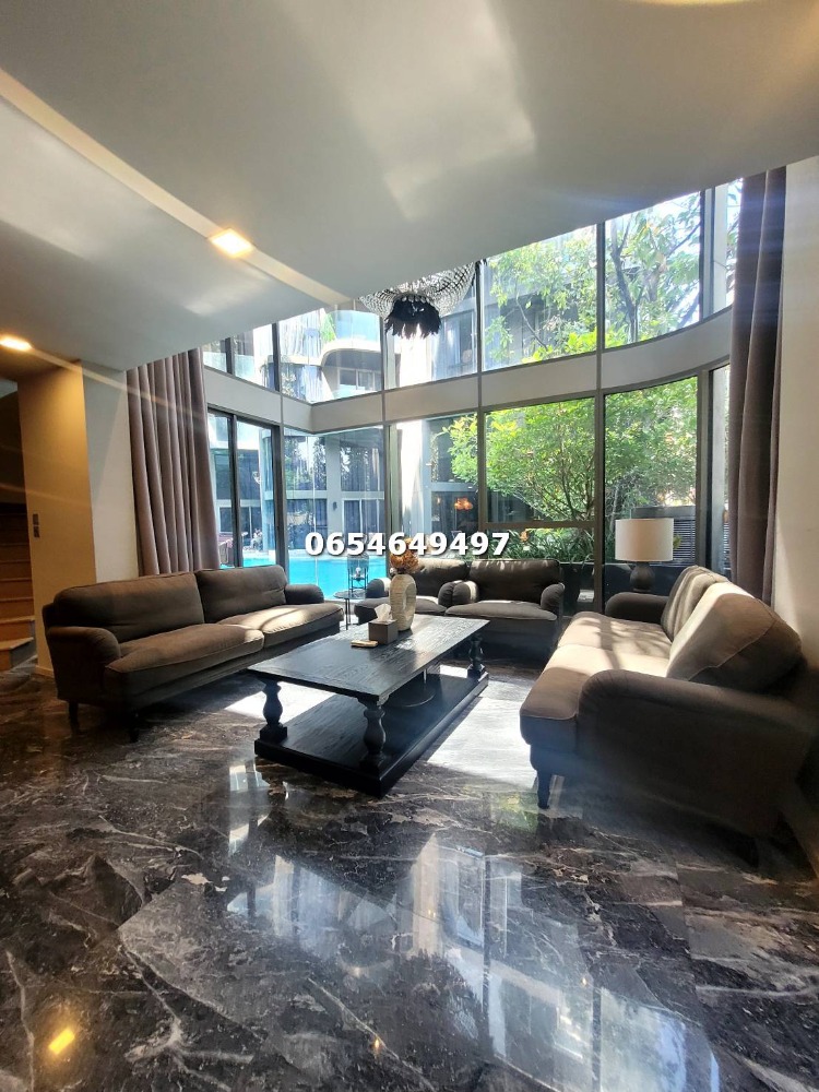 ให้เช่าคอนโดสุขุมวิท อโศก ทองหล่อ : (For Rent) Ashton Residence 41  3 Bed 4 Bath size 165 sq.m. Call 065-464-9497