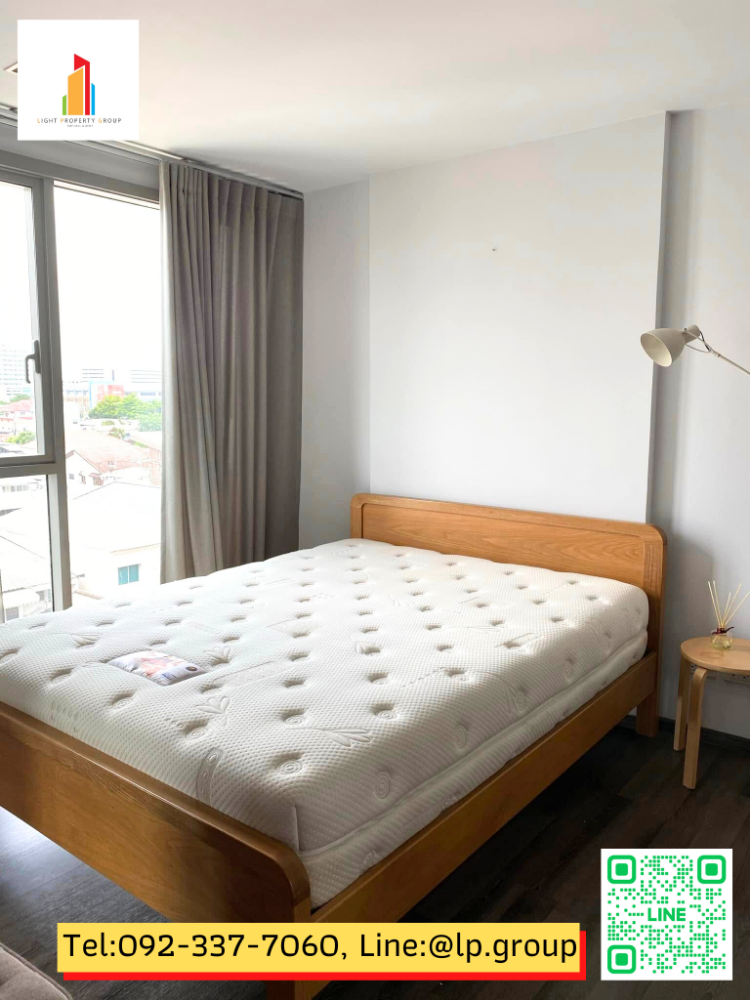 For RentCondoOnnut, Udomsuk : Condo for rent “Sari by Sansiri“ near BTS Punnawithi, convenient travel, safe, ready to move in