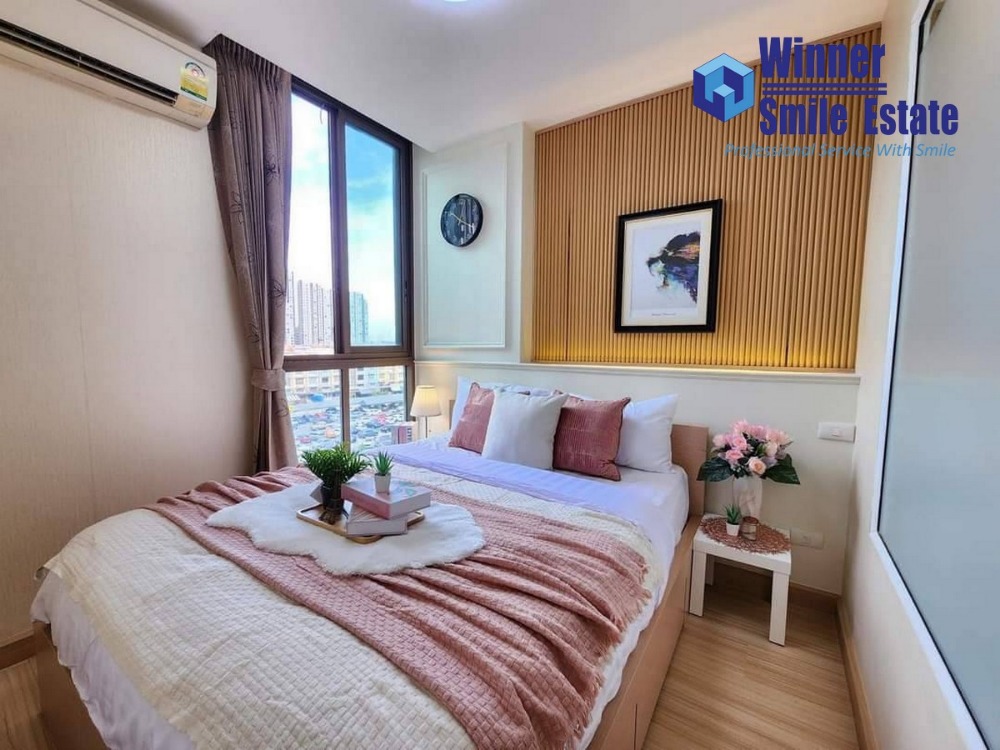 For RentCondoOnnut, Udomsuk : Condo for rent, Ideo Mix Sukhumvit 103, beautifully decorated, next to BTS Udomsuk