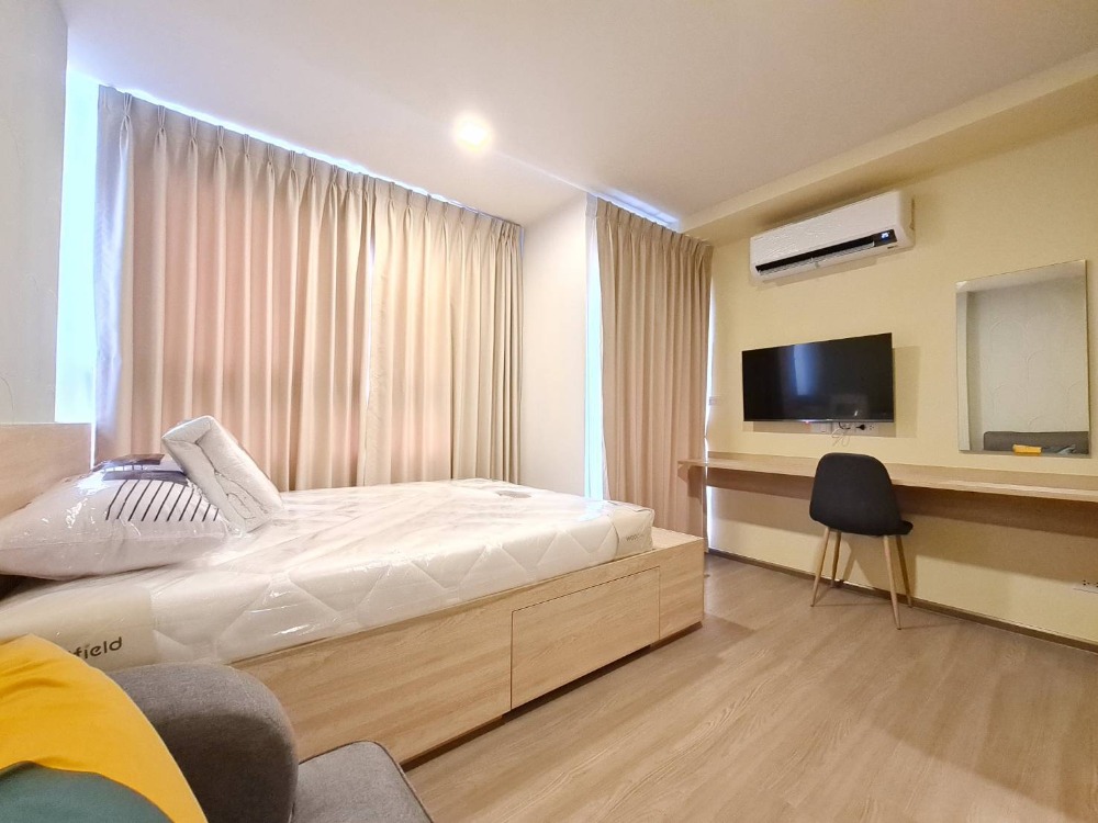 For RentCondoKasetsart, Ratchayothin : T4100166 Condo for rent The MUVE Kaset (The MUVE Kaset) Studio room, size 24 sq m., 3rd floor