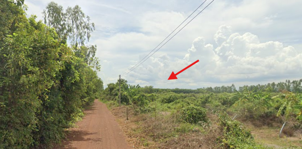 For SaleLandKamphaeng Phet : Land for Sale,Area 28 rai 2 ngan 55.5 sq.w. nextt to Ban Khui Khwaen School, near K.P. 4021 Road.