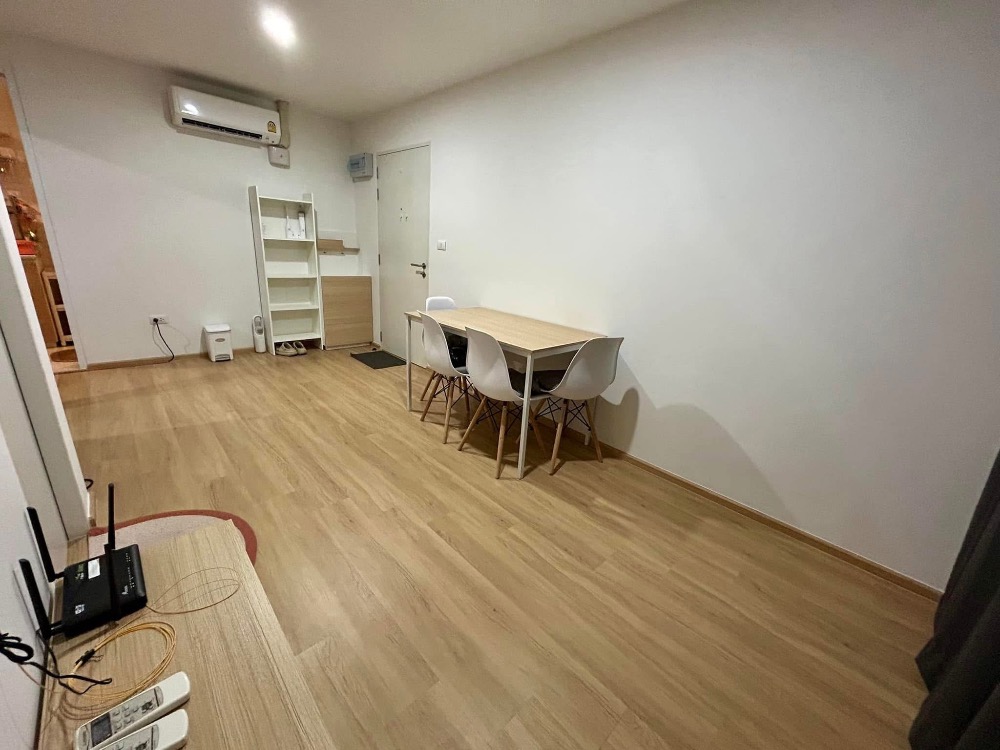 For SaleCondoLadkrabang, Suwannaphum Airport : Condo for sale, Sena Kit Chalongkrung-Lat Krabang, large room, One Bedroom Plus, size 37 sq m. 🏡 (The room is very new. The owner lives there and posts it himself.)