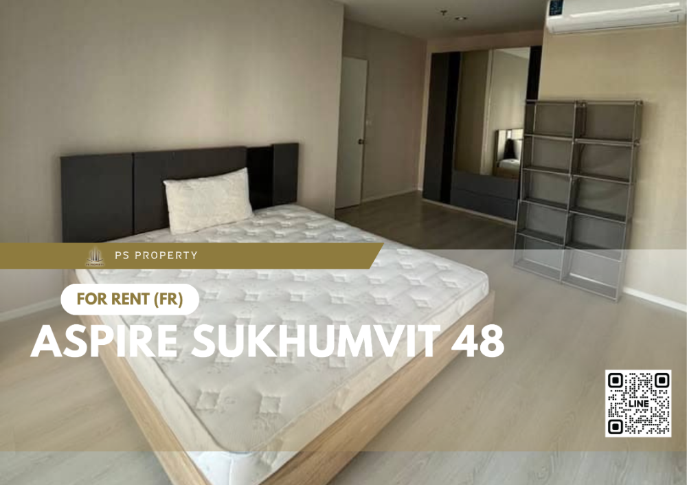 For RentCondoOnnut, Udomsuk : For rent 🔥 Aspire Sukhumvit 48 🔥 Complete furniture and electrical appliances. Ready to move in, near BTS Phra Khanong.