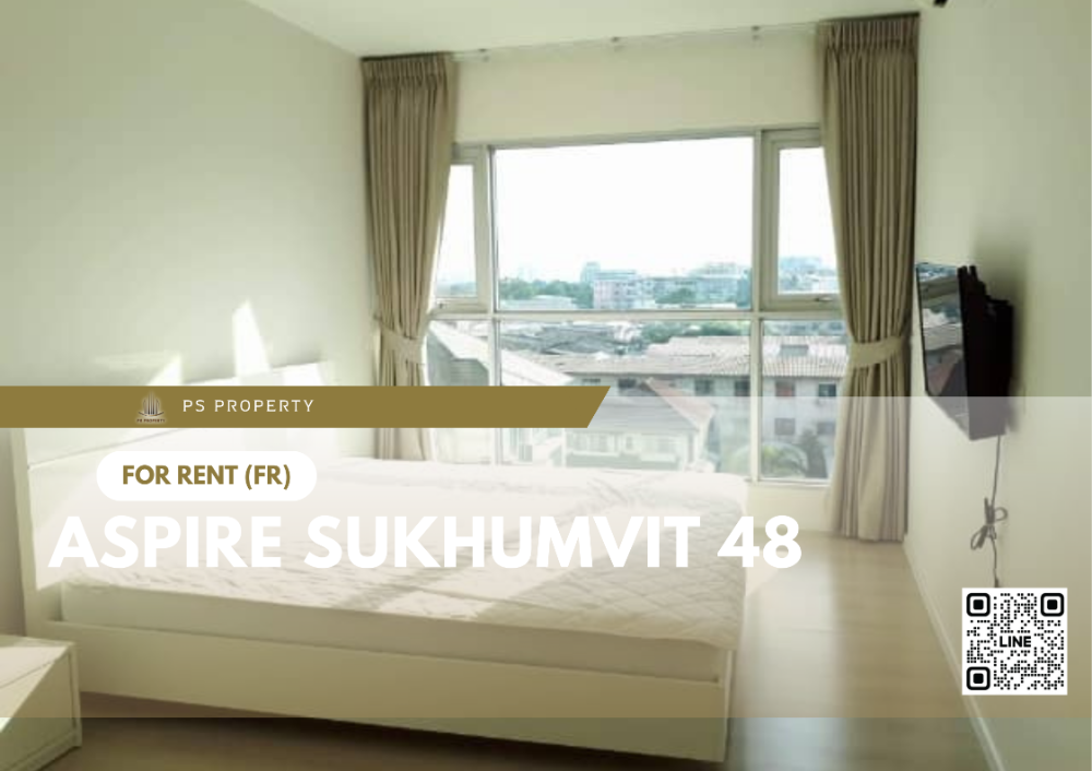 For RentCondoOnnut, Udomsuk : For rent ✨ Aspire Sukhumvit 48 ✨ near BTS Phra Khanong, complete with furniture and electrical appliances.