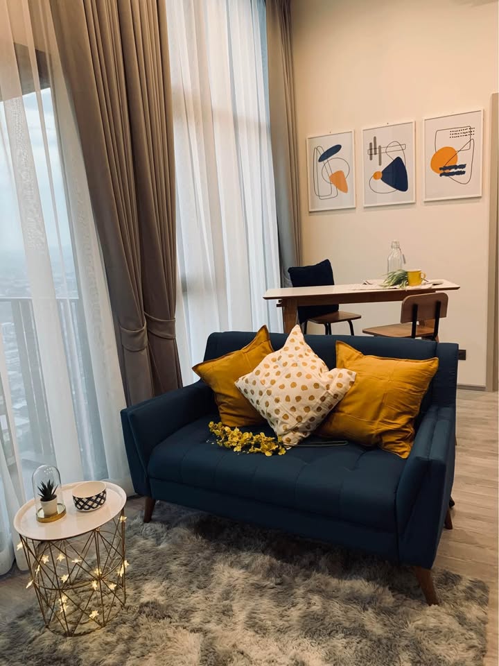 For RentCondoOnnut, Udomsuk : ⭐️ The Line Sukhumvit 101 ⭐️1 Bed 1 Bath 33 sq m. 32nd floor, beautifully decorated room, complete with furniture and appliances