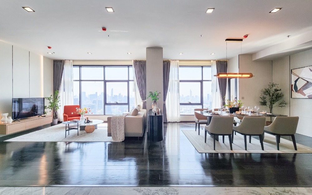 For SaleCondoRatchathewi,Phayathai : 🔥 Selling luxury condo Conner Ratchathewi | 3 special bedrooms, high floor, beautiful view 🔥 🏙 Conner Ratchathewi | Luxury condo in the heart of Ratchathewi