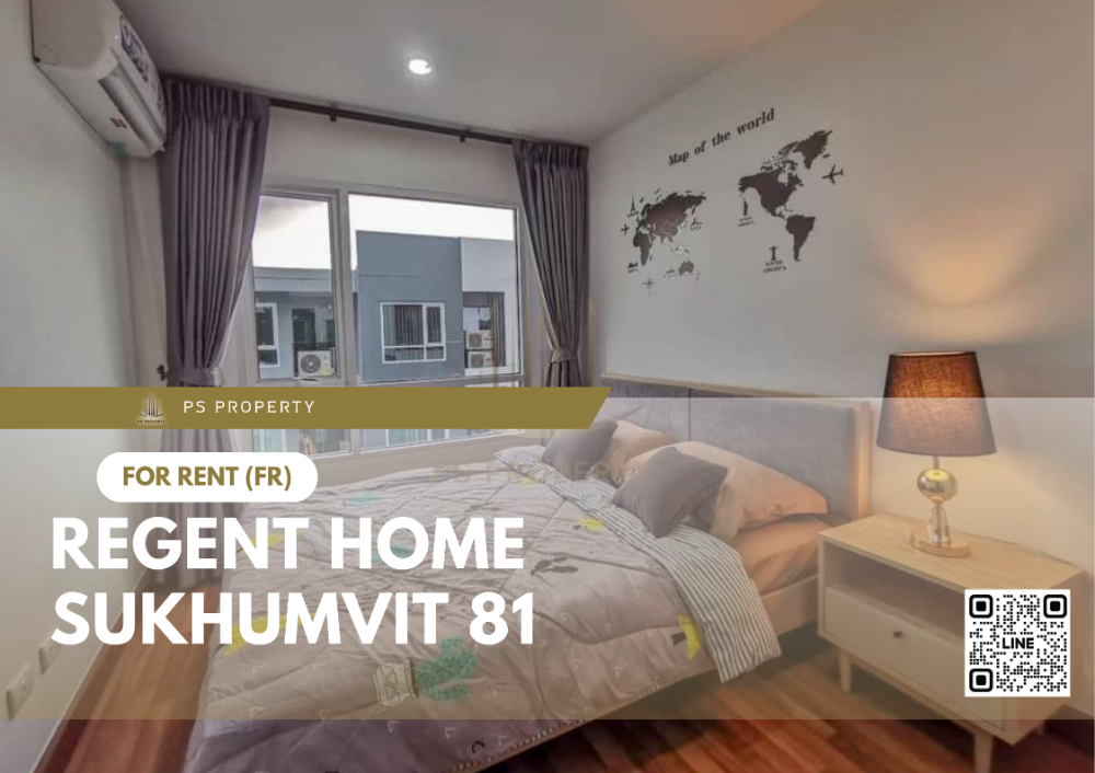 ให้เช่าคอนโดอ่อนนุช อุดมสุข : ให้เช่า 🔥 Regent Home Sukhumvit 81 🔥 เฟอร์นิเจอร์ และ เครื่องใช้ไฟฟ้าครบ ใกล้ BTS อ่อนนุช