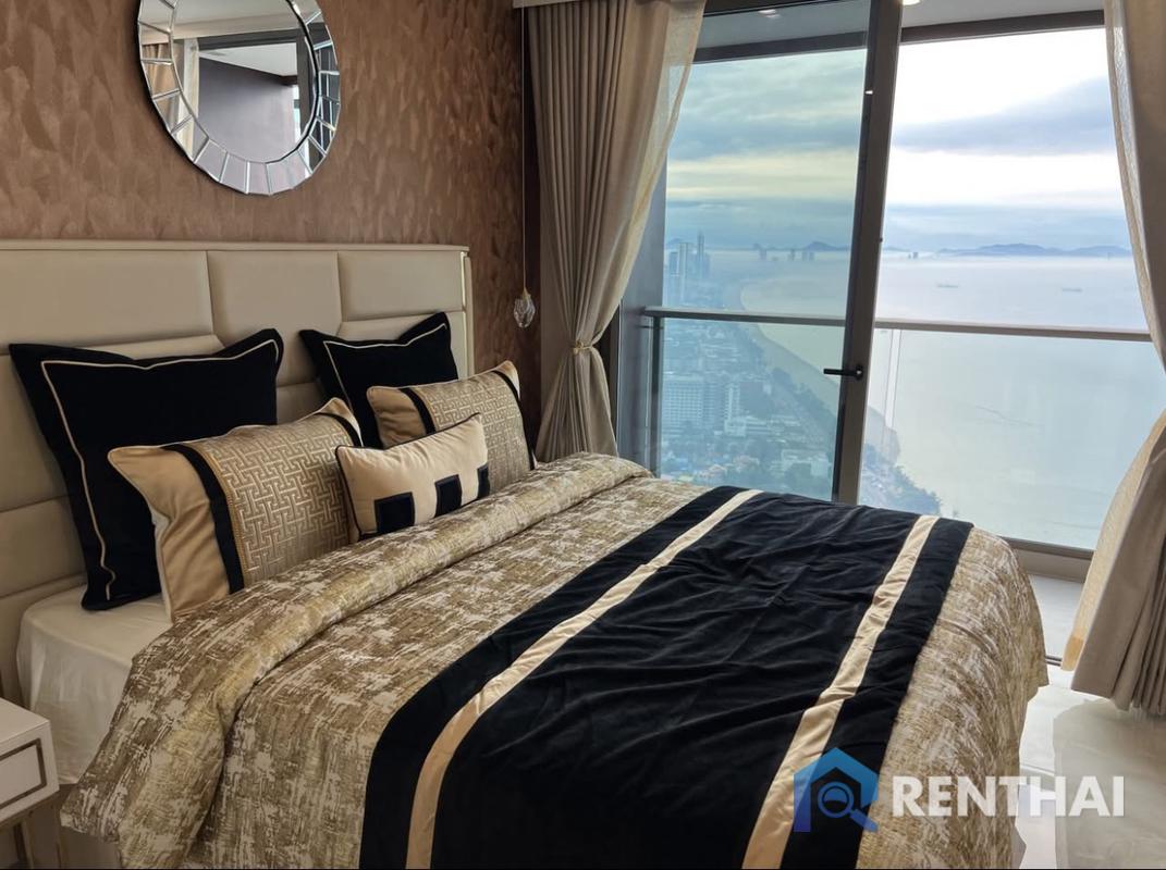 For RentCondoPattaya, Bangsaen, Chonburi : Copacabana for rent high floor ocean view