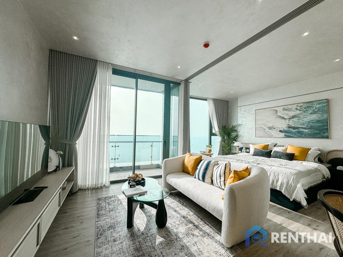 ขายคอนโดพัทยา บางแสน ชลบุรี สัตหีบ : Luxury Exclusive Seaview Unit at Arom Wongamat Beach 28.5 Mb