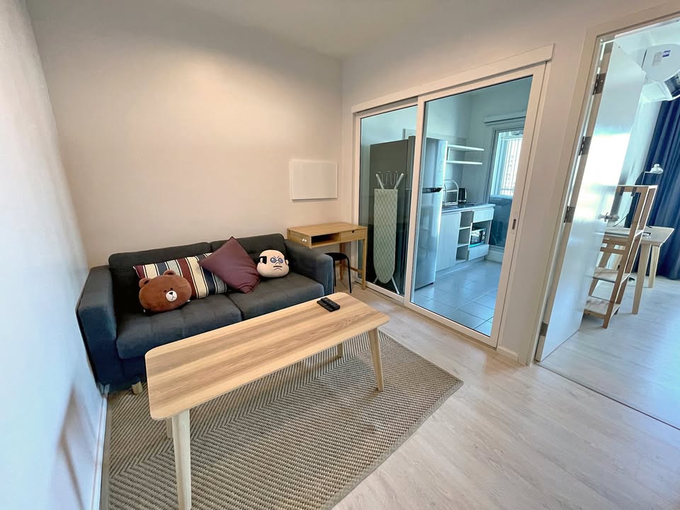 For RentCondoThaphra, Talat Phlu, Wutthakat : Condo for rent, 1 bedroom, very rare room, beautiful, as advertised, ASPIRE Sathorn-Tha Phra 🔥 Ready to move in 🔥